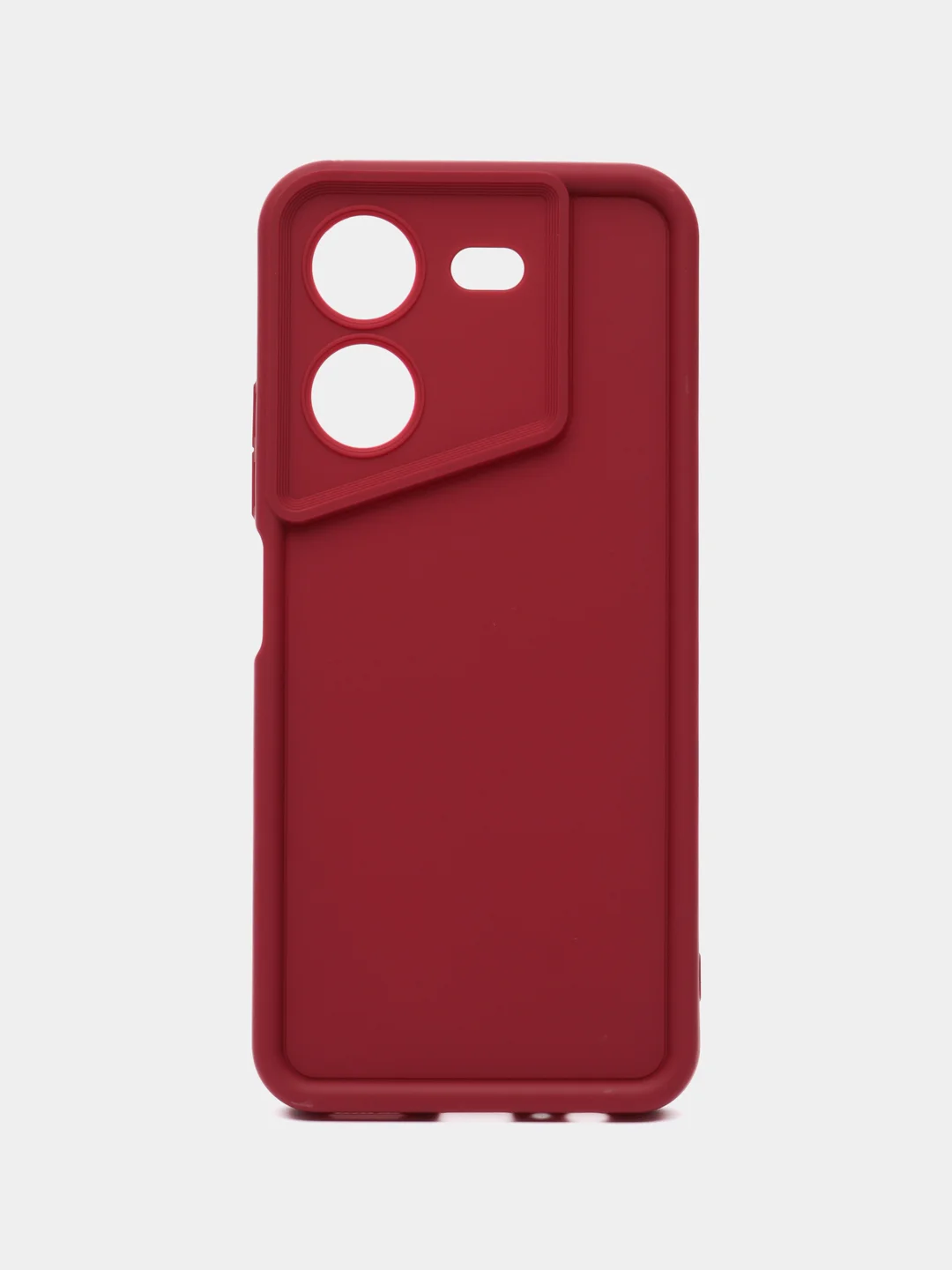 Бордовый чехол для Tecno Pova 5 4G, Техно пова 5 4 джи,  противоударный, с бортиками