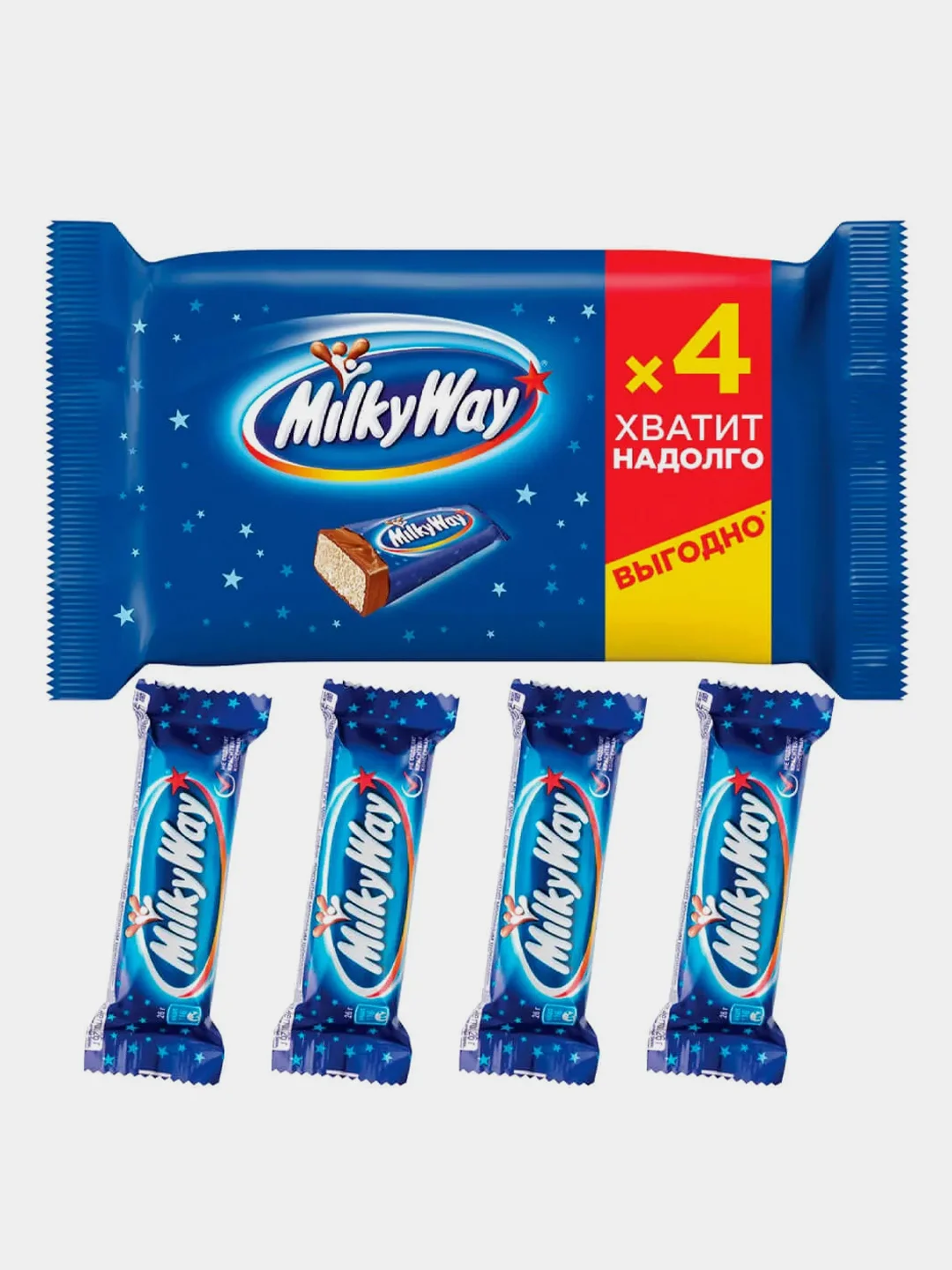 Шоколадный батончик MILKY WAY, 104 г