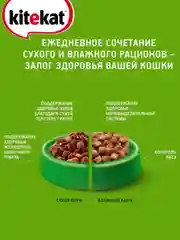 Kорм для кошек Kitekat "Курочка аппетитная", сухой, 350 г