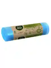 Master FRESH ЭКОпакеты д/мусора 70% RECYCLING с усиленными завязками 60л/10шт (голубые)