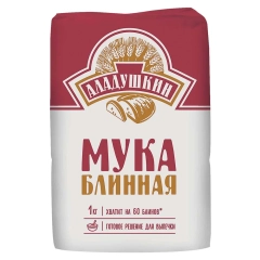 Мука блинная Аладушкин, 1 кг