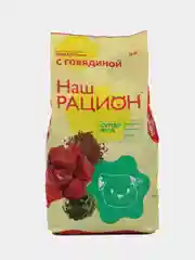 Сухой корм Наш Рацион для собак сговядиной 15кг
