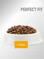 Корм для домашних кошек Perfect Fit, сухой, с курицей, 650 г