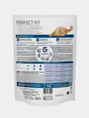 Корм для домашних кошек Perfect Fit, сухой, с курицей, 650 г
