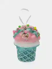 Набор новогодних ёлочных украшений мороженное игрушечное и кекс BH2089