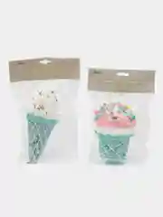 Набор новогодних ёлочных украшений мороженное игрушечное и кекс BH2089