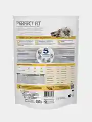 Корм Perfect Fit, для кошек с чувствительным пищеварением, с индейкой, 650 г