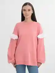 Пастельно-коралловый свитшот, толстовка женская