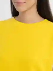 Желтый свитшот, толстовка женская