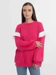 Фуксия свитшот, толстовка женская