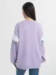 Лавандовый свитшот, толстовка женская
