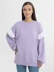 Лавандовый свитшот, толстовка женская