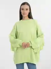 Салатовый свитшот, толстовка женская