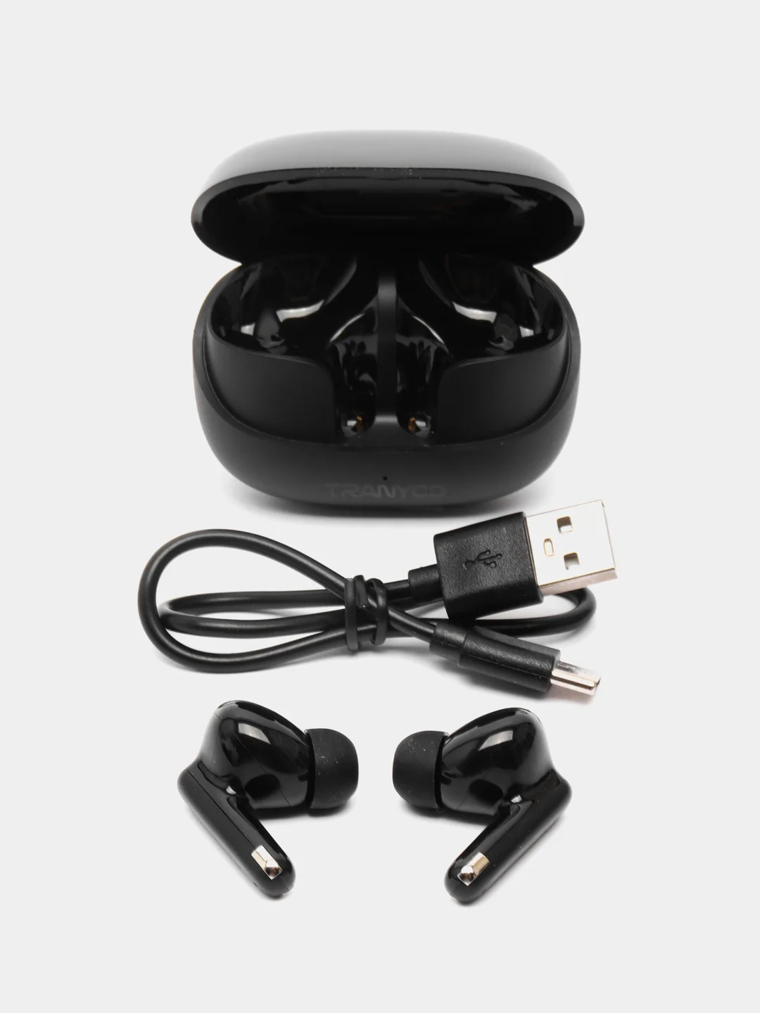 Угольный беспроводные наушники Tranyoo TM26 / TM27 / TM2 Wireless Stereo Earphone TWS