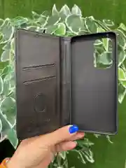 Черный чехол книжка elitcase для Vivo V30 Lite 4G / Виво В30 Лайт 4G