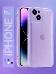 Лавандовый кожаный чехол на Айфон iPhone 11, 12, 13, 14, 15, 11 Pro Max, 13 Pro Max, 14 Pro Max