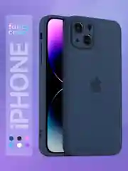Синий кожаный чехол на Айфон iPhone 11, 12, 13, 14, 15, 11 Pro Max, 13 Pro Max, 14 Pro Max