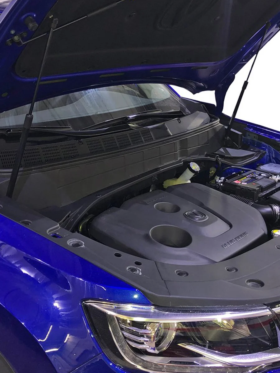 Газовые упоры (амортизаторы) капота для CHANGAN, к-т 2 шт / Чанган