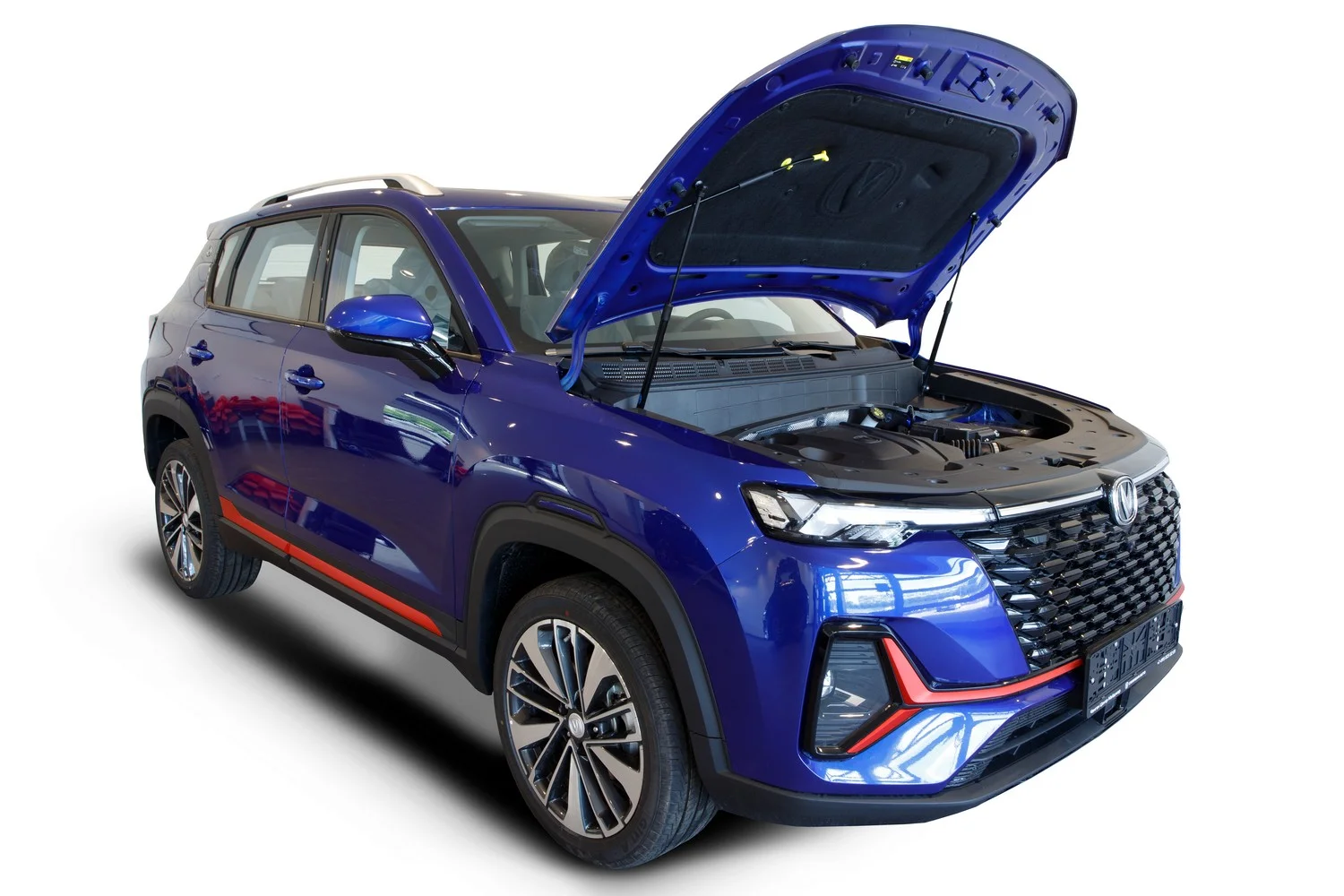 Газовые упоры (амортизаторы) капота для CHANGAN, к-т 2 шт / Чанган