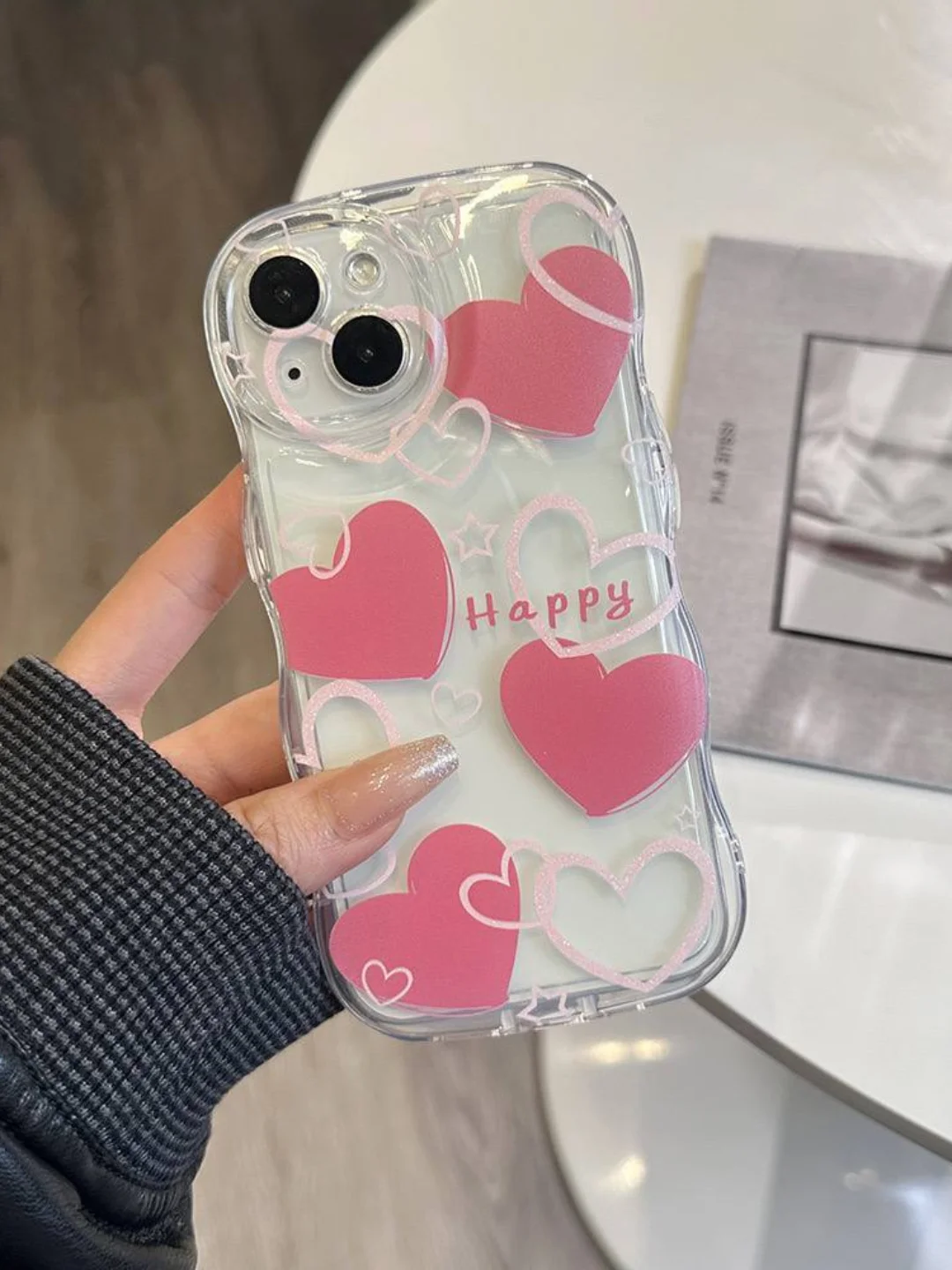 Лесной зеленый iphone 13, Айфон 13 чехол матовый с объёмный с принтом для iPhone 13