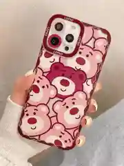 Кораллово-розовый iphone 13, Айфон 13 чехол матовый с объёмный с принтом для iPhone 13