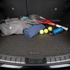 Черный коврик в багажник подходят для CHANGAN Alsvin V7 2023 - Седан 1шт. (полиуретан) / Чанган