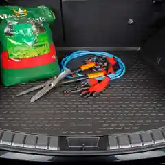 Черный коврик в багажник подходят для CHANGAN Alsvin V7 2023 - Седан 1шт. (полиуретан) / Чанган