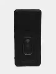 Чехол Tecno Camon 30 pro 5G противоударный, с металлической подставкой кольцом