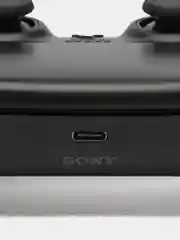 Черный геймпад для Sony Playstation 4 беспроводной в корпусе Dualsense от PS5