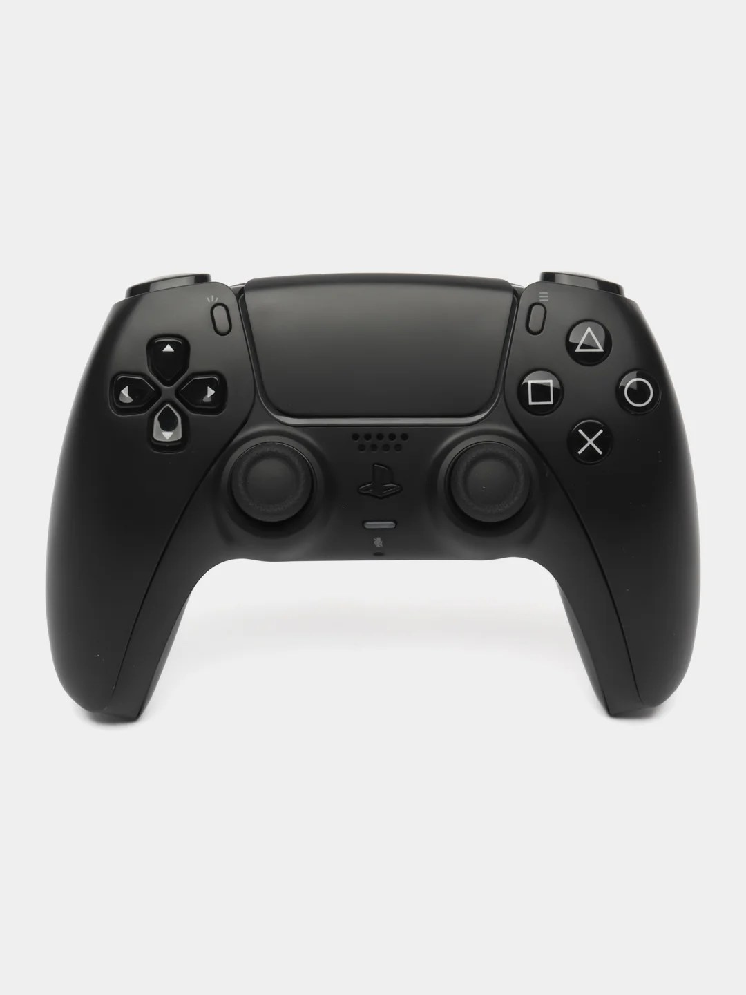 Черный геймпад для Sony Playstation 4 беспроводной в корпусе Dualsense от PS5