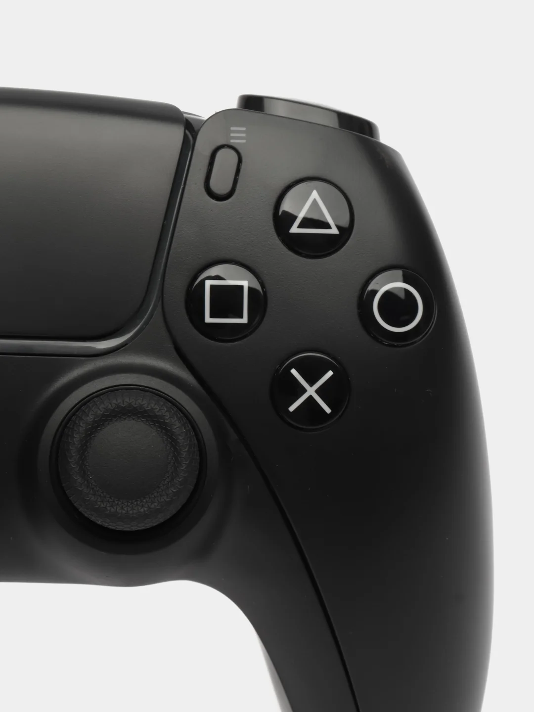 Черный геймпад для Sony Playstation 4 беспроводной в корпусе Dualsense от PS5