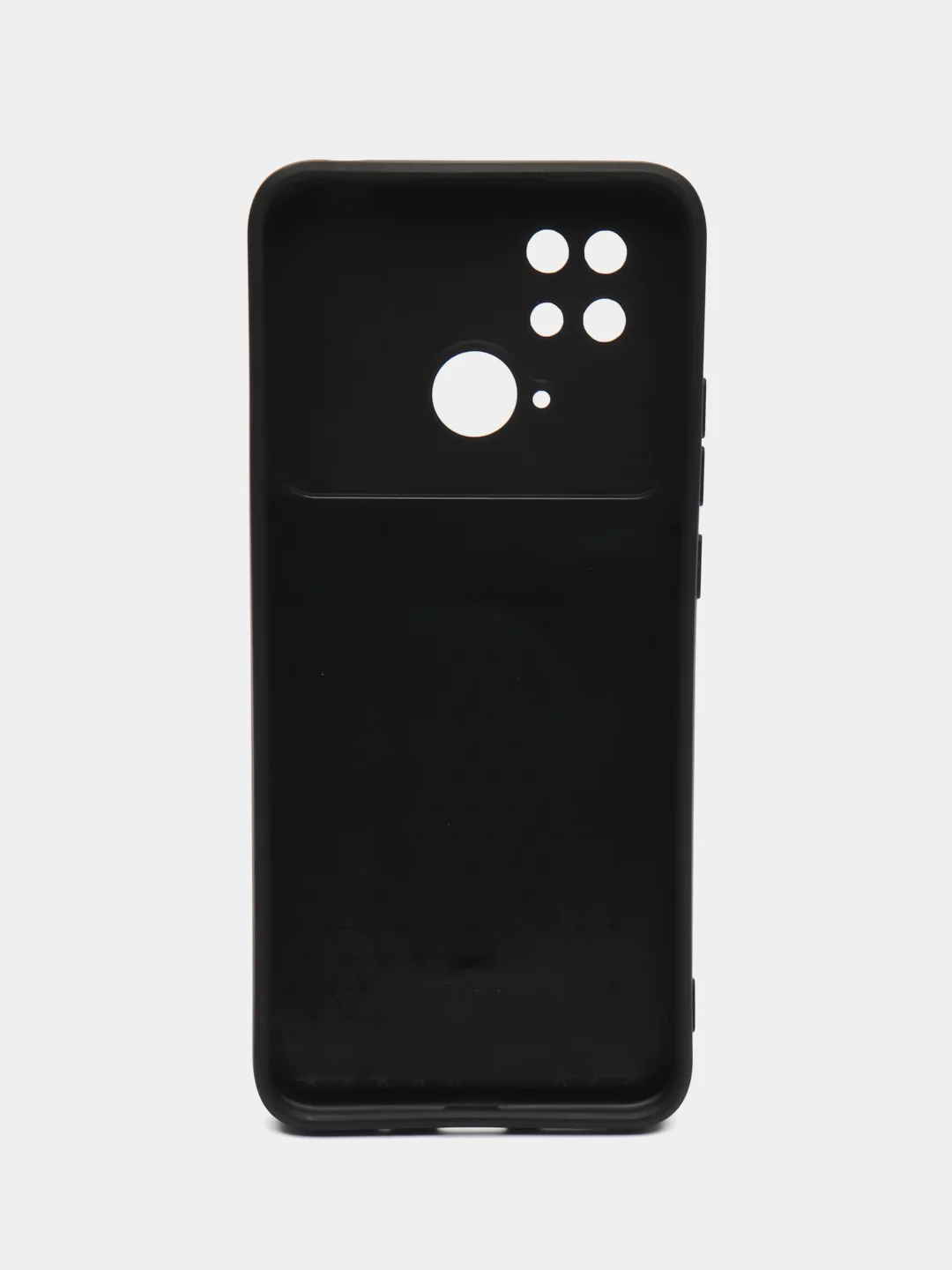 Черный чехол Redmi 10C / Poco C40, Редми 10С противоударный, с металлической подставкой кольцом