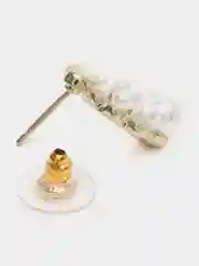 Серьги женские / серьги с жемчугом сердце / гвоздики