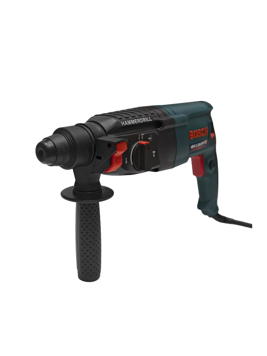Черный перфоратор сетевой 220V