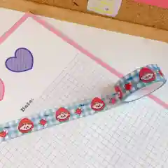 Скотч цветной для скрапбукинга, декоративная клейкая лента