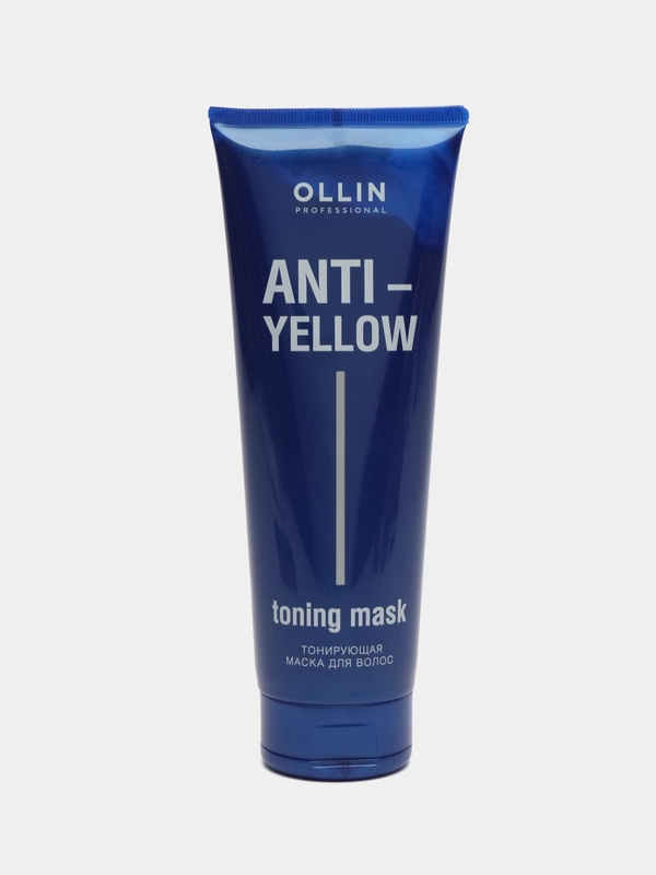 Маска для тонирования волос нейтрализатор желтизны ANTI-YELLOW "OLLIN PROFESSIONAL" 250 мл