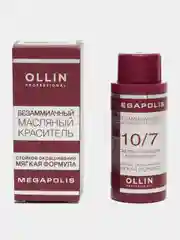 Безаммиачный Маслянный краситель для волос Megapolis "OLLIN PROFESSIONAL" 50 мл