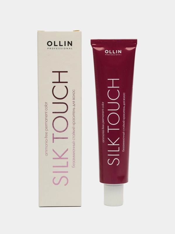 Безаммиачный стойкий краситель для волос SILK TOUCH "OLLIN PROFESSIONAL" 60 мл