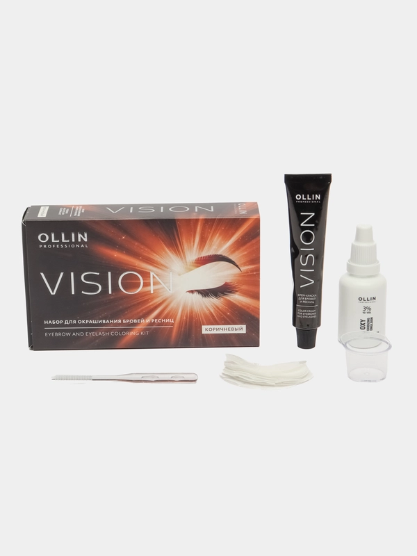 Набор для окрашивания Бровей и Ресниц VISION Набор "OLLIN PROFESSIONAL" 20 мл