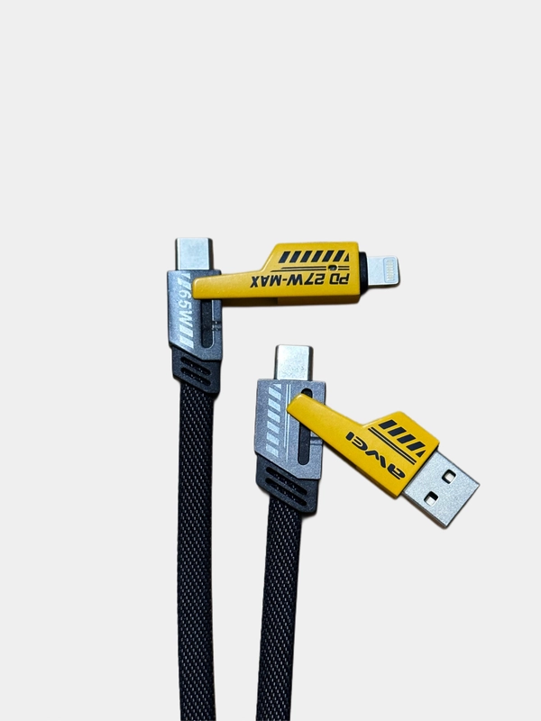 Кабель универсальный 4 в 1 USB/TYPE-C/Lightning Awei C-226