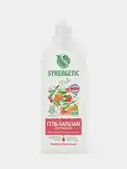Гель - бальзам для мытья посуды, игрушек SYNERGETIC «Розовый грейпфрут и специи» 1л