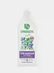Гель-бальзам для мытья посуды SYNERGETIC "Базилик и свежая мята", 1 л