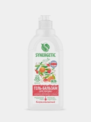 Гель-бальзам для мытья посуды Synergetic "Розовый грейпфрут и специи", 0,5 л