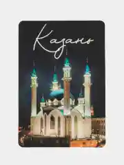 Серый магнит "Казань", 6 х 8 см / Сувенир подарок