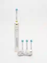 Белый электрическая зубная щётка PECHAM Oral Care, 5 режимов, 4 насадки, отбеливающая