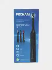 Черный электрическая зубная щетка PECHAM Perfect Smile, для взрослых, с 3 сменными насадками