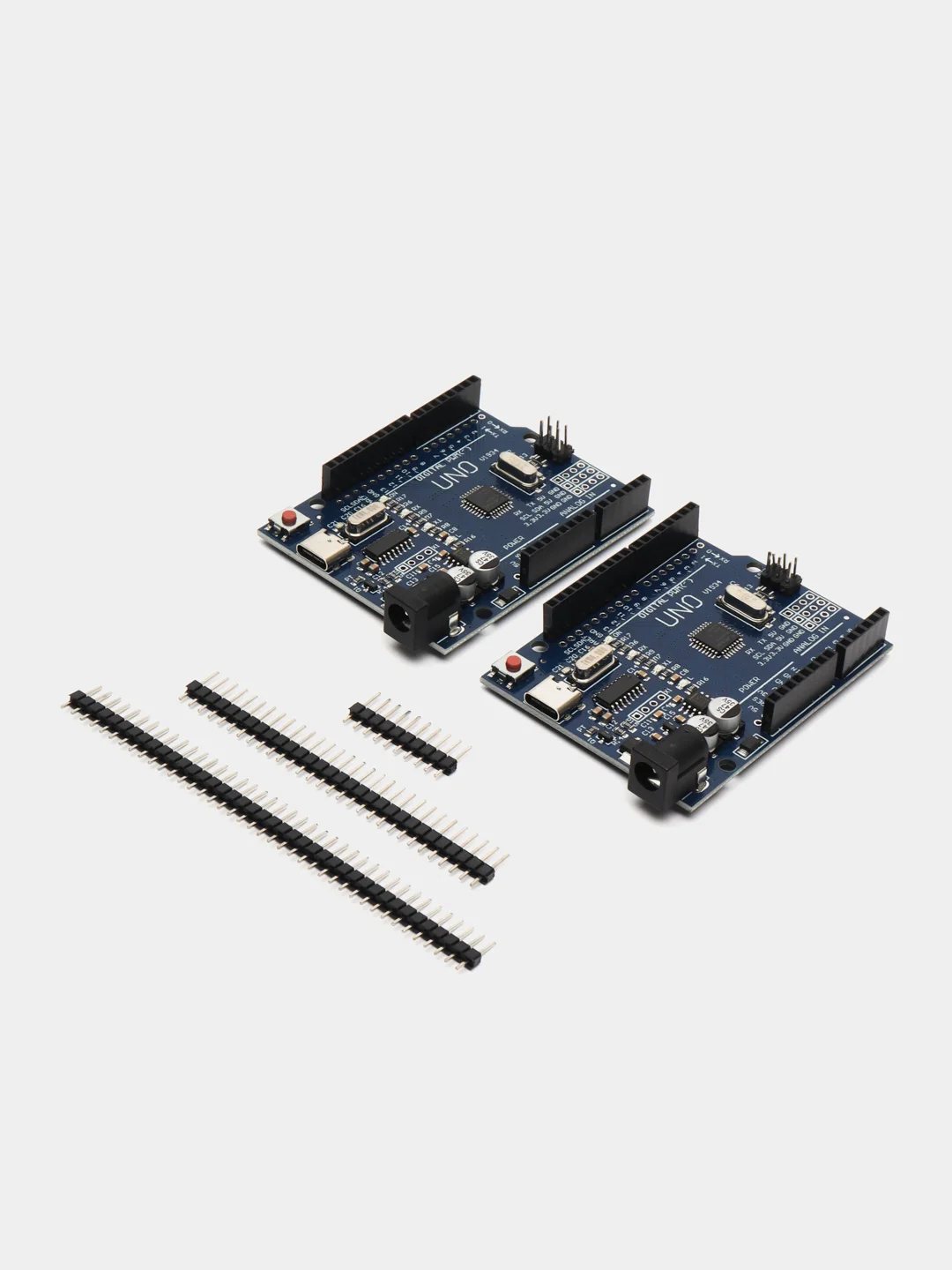 2 штуки TYPE-C Arduino UNO R3 MEGA328P-AU TQFP-32 Отладочная плата