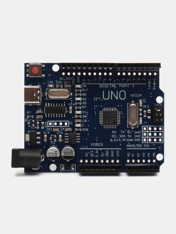 2 штуки TYPE-C Arduino UNO R3 MEGA328P-AU TQFP-32 Отладочная плата
