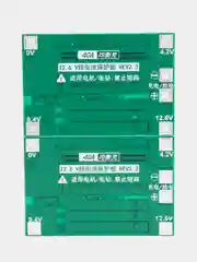 2 штуки / 4 штуки Плата защиты батареи BMS для 18650 3S 40A с балансировкой модуль заряда