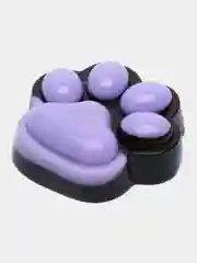 Фиолетовый кошачья лапка, лапка тигра, лапка антистресс, сквиш
